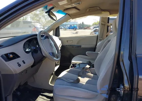 2013 Toyota Sienna Le V6 8 Passenger from USA, damaged, VIN 5TDKK3DC4DS381265